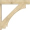 Ekena Millwork Imperial Block Rough Sawn Outlooker, Douglas Fir, 8"W x 44"D x 44"H OUT08X44X44IMP05RDF - alternate 4